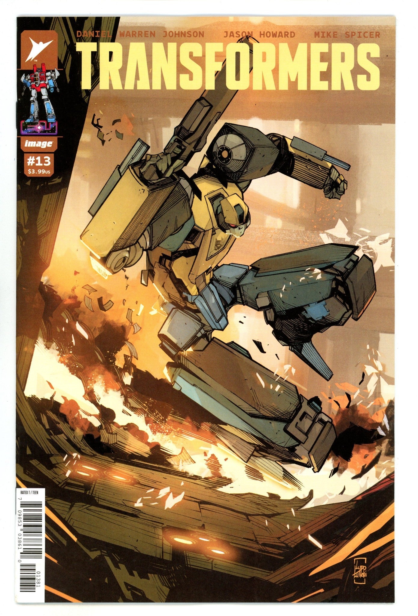 TRANSFORMERS #13 CVR F INC 1:100 HOMARE VAR